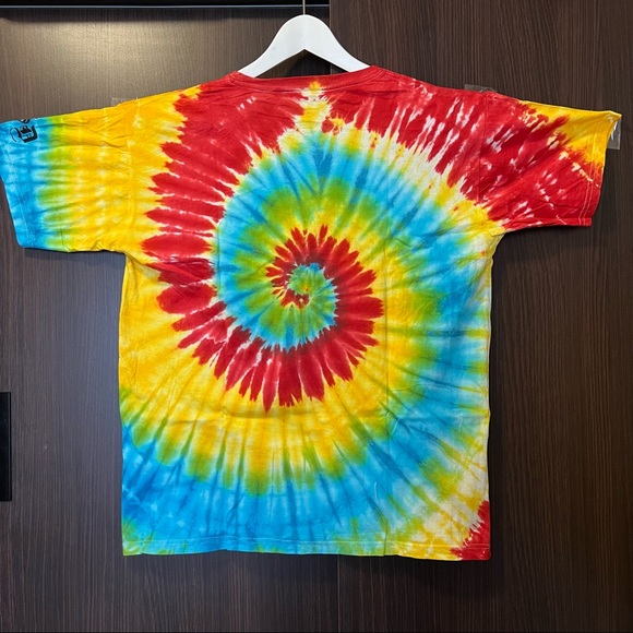 NWOT - Men’s Tie-Dye T-Shirt,100% Cotton.Size:L, SD Products,Brotherhood print. - Picture 4 of 8